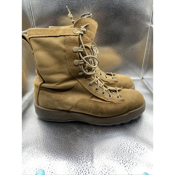 McRae US Military Combat Boots 6R Tan Gore-Tex Waterproof Tactical Army Boots - Picture 12 of 14